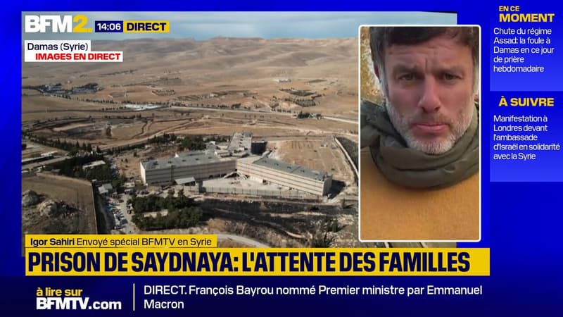 Syrie: devant la prison de Saydnaya, l'insoutenable attente des familles