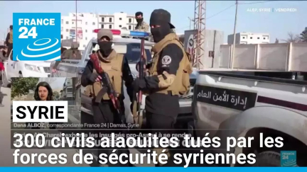 Syrie: plus de 300 civils alaouites tués par les forces de sécurité syriennes et ses alliés