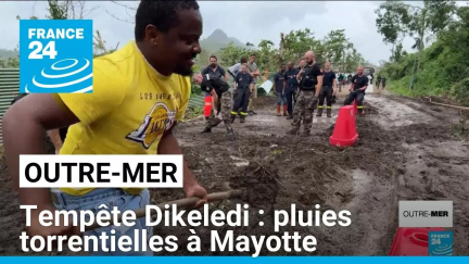 Tempête Dikeledi : pluies torrentielles à Mayotte • FRANCE 24