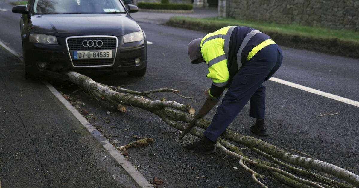 Tempête Eowyn : rafales dignes d’un ouragan en Irlande, plus de 500 000 foyers sans électricité