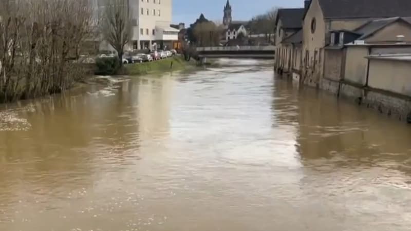 Tempête Herminia dans l'Orne: la décrue a commencé sur plusieurs cours d'eau, des précipitations encore attendues