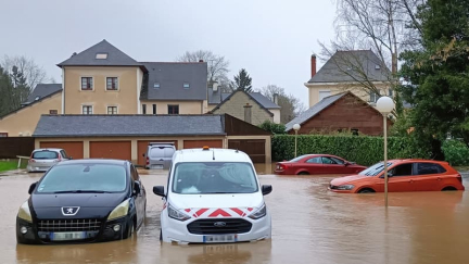 Tempête Herminia: les cours d'eau débordent dans l'ouest de la France, des habitants évacués à Rennes