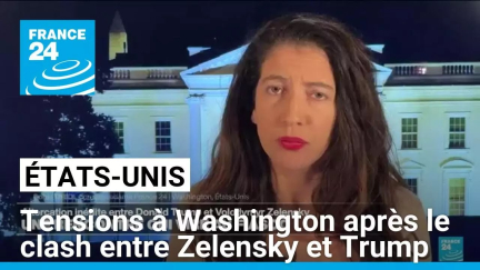 Tensions à Washington après un échange explosif entre Zelensky et Trump • FRANCE 24