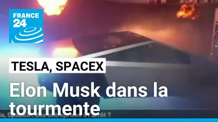 Tesla, SpaceX : Elon Musk dans la tourmente • FRANCE 24