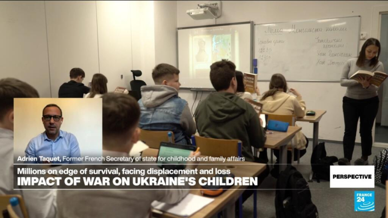 The impact of war on Ukraine's children: UNICEF sounds alarm on 'invisible wounds'