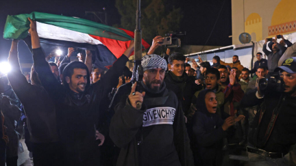 Thousands celebrate in Gaza after Israel-Hamas ceasefire agreement announced