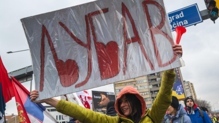 Thousands mark Serbian Statehood Day with mass protest against corruption