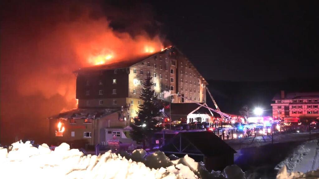 Toll in Turkey ski resort fire climbs to 66