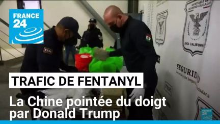 Trafic de fentanyl : la Chine pointée du doigt par Donald Trump • FRANCE 24