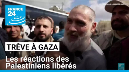 Trêve à Gaza : premières réactions à la libération de 183 prisonniers palestiniens