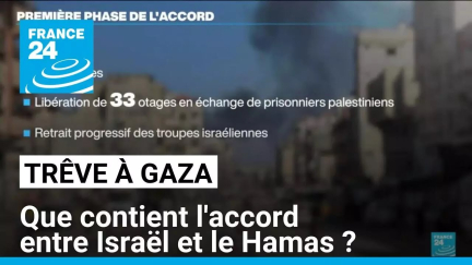 Trêve à Gaza : que contient l'accord entre Israël et le Hamas ? • FRANCE 24