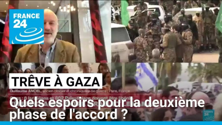 Trêve à Gaza : quel espoir pour la deuxième phase de l'accord ? • FRANCE 24