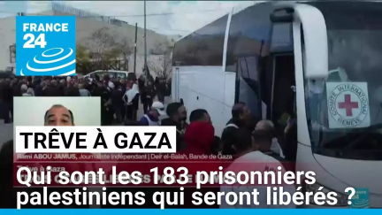 Trêve à Gaza : qui sont les 183 prisonniers palestiniens qui seront libérés ? • FRANCE 24