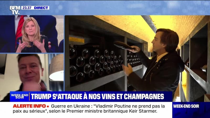 Trump s'attaque à nos vins est champagnes - 14/03