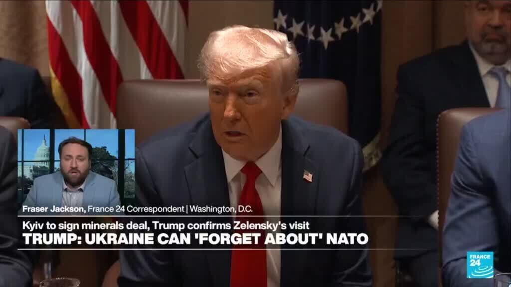 Trump says Ukraine can ‘forget about’ joining NATO