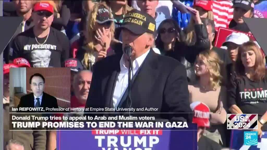 Trump tries to appeal to Arab and Muslim voters