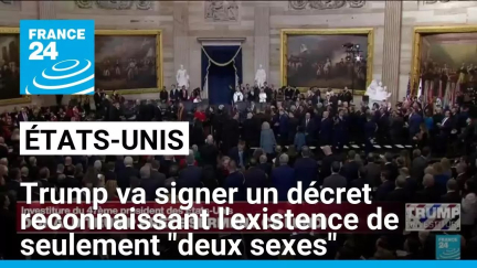 Trump va signer un décret reconnaissant l'existence de seulement "deux sexes" • FRANCE 24