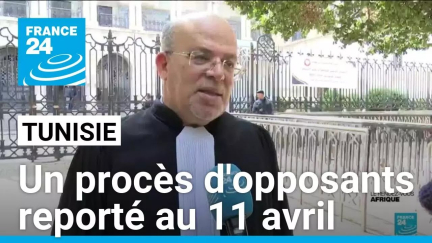 Tunisie : report du procès d'opposants accusés de complot contre la sûreté de l'État