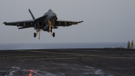 Two US Navy pilots shot down over Red Sea in 'friendly fire' incident