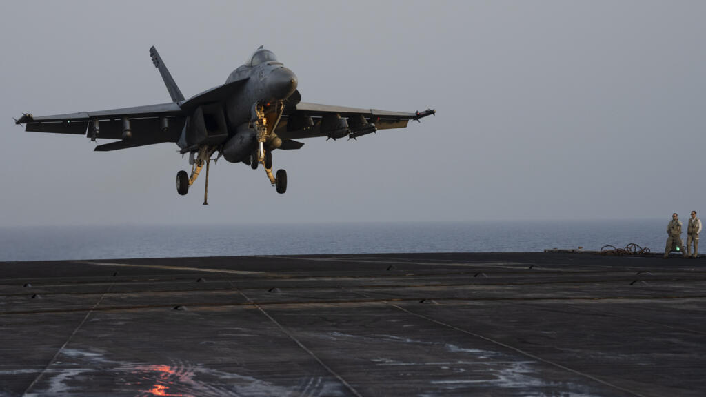 Two US Navy pilots shot down over Red Sea in 'friendly fire' incident