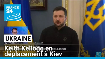 Ukraine : Keith Kellogg, émissaire américain à Kiev pour rencontrer Volodymyr Zelensky