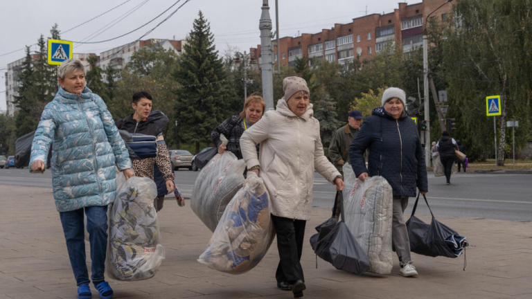 Ukraine offers humanitarian corridor for Russian civilians trapped in seized border areas