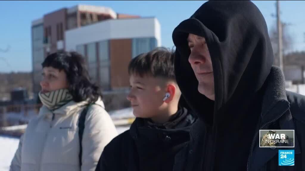 Ukraine: three years later, this family comes back to Irpin, one of the first cities which fell