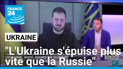 Ukraine : "Zelensky ne peut pas tenir sur la durée sans engagement occidental très fort"