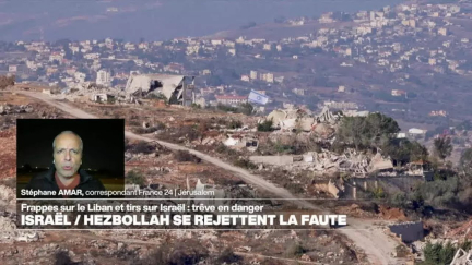 Un cessez-le-feu "en danger" entre Israël et le Hezbollah • FRANCE 24