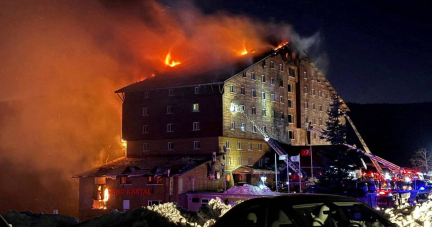 Un incendie dans un hôtel d’une station de ski en Turquie fait 66 morts