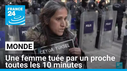 Une femme tuée par un proche toutes les 10 minutes dans le monde • FRANCE 24