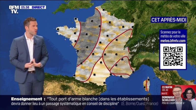 Une goutte froide arrive et avec elle de la neige sur le Massif central et les Cévennes