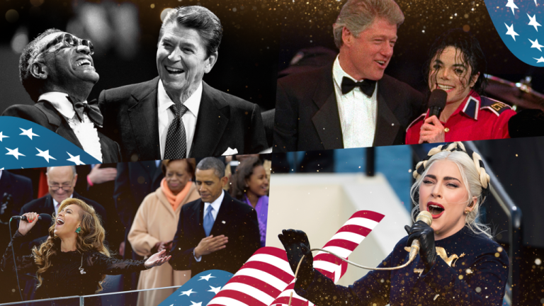 US presidential inauguration: When the stars steal the show