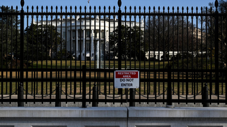 US Secret Service agents shoot armed man near White House