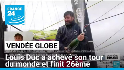 Vendée Globe : Louis Duc a réalisé son rêve et a achevé son tour du monde • FRANCE 24