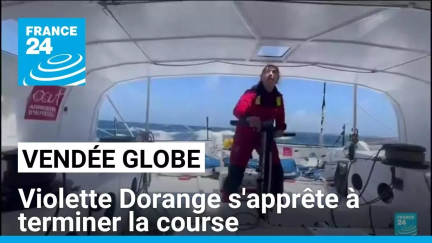 Vendée Globe : Violette Dorange s'apprête à terminer la course • FRANCE 24