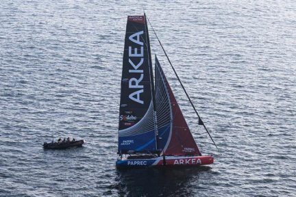 Vendée Globe : Yoann Richomme, deuxième aux Sables-d’Olonne