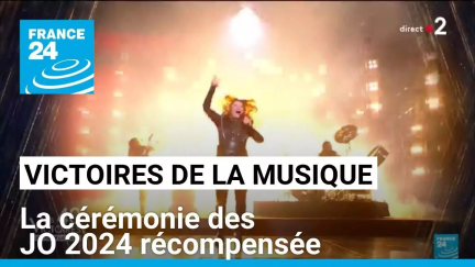 Victoires de la musique : la cérémonie des JO 2024 récompensée • FRANCE 24