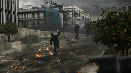 Violence mars protests in Athens marking anniversary of Greece's worst rail crash