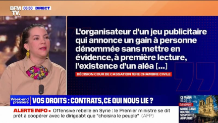 Vos droits: les conseils juridiques d'Alicia Mazouz, professeure en droit, sur la notion d'engagement et de contrat