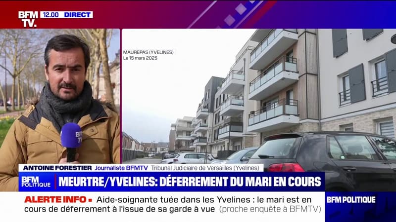 Yvelines: après la découverte du corps sans vie d'une femme de 42 ans à Maurepas, le mari de la victime en cours de déferrement