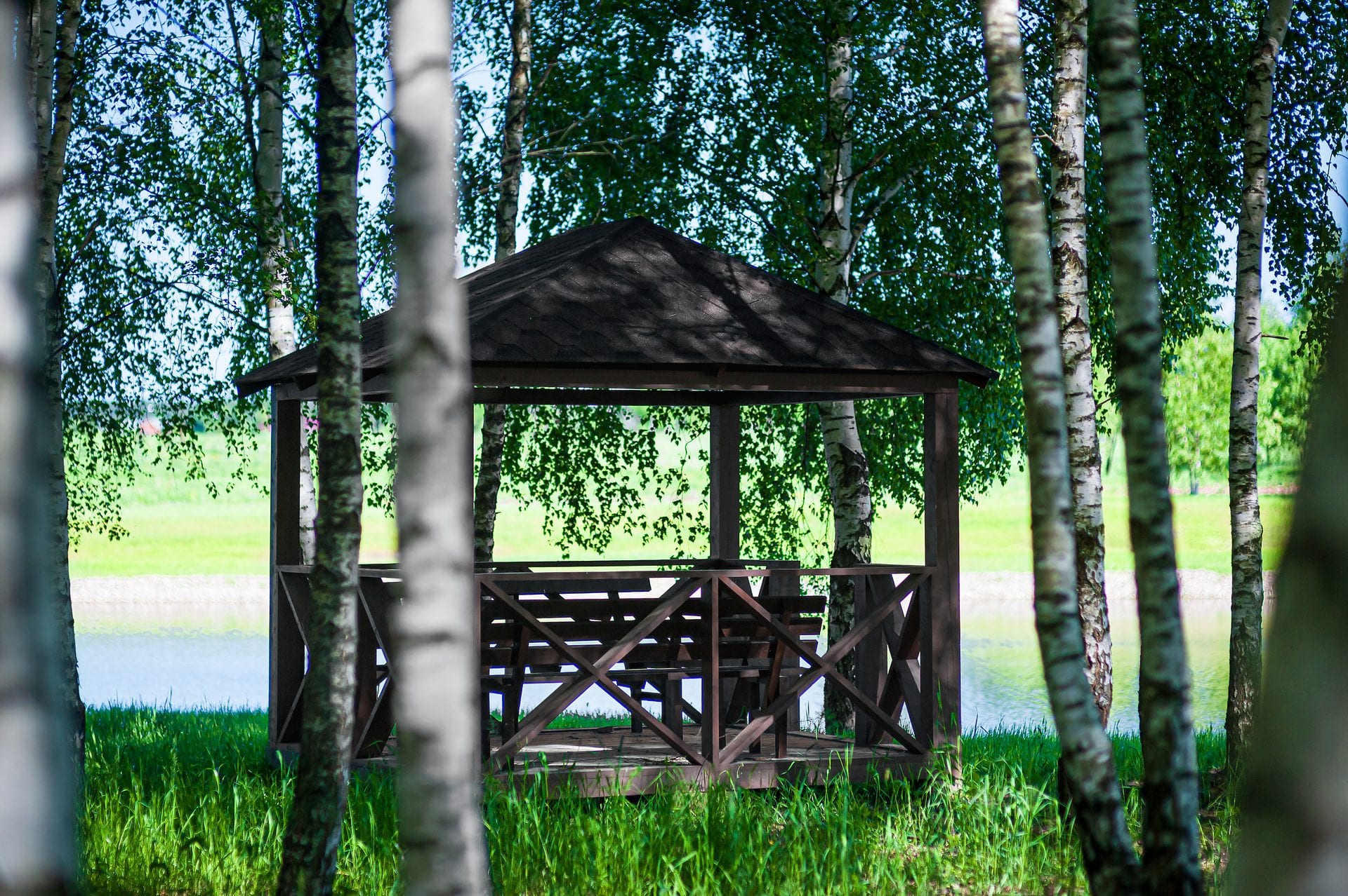 Участок A4, 10 соток, ИЖС, с видом на озеро — КП Green Forest Club, Ступино - фото 1