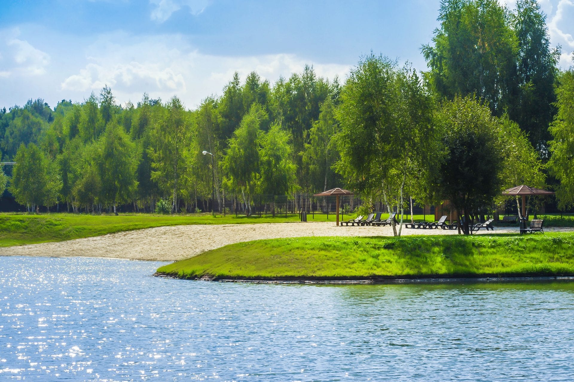 Участок D31, 9,5 соток, ИЖС, с лесными деревьями — КП Green Forest Park, Ступино - фото 1