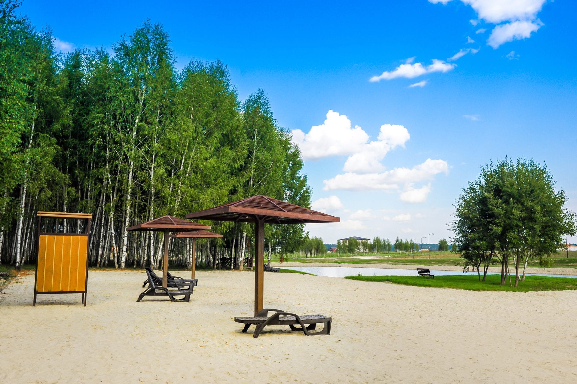 Участок D28, 8,5 соток, ИЖС, с лесными деревьями — КП Green Forest Park, Ступино - фото 3