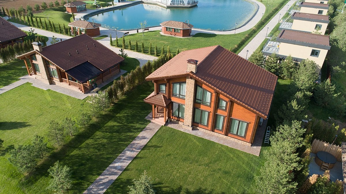 Участок W52, 9,5 соток лес на участке — КП White Park, Ступино - фото 1