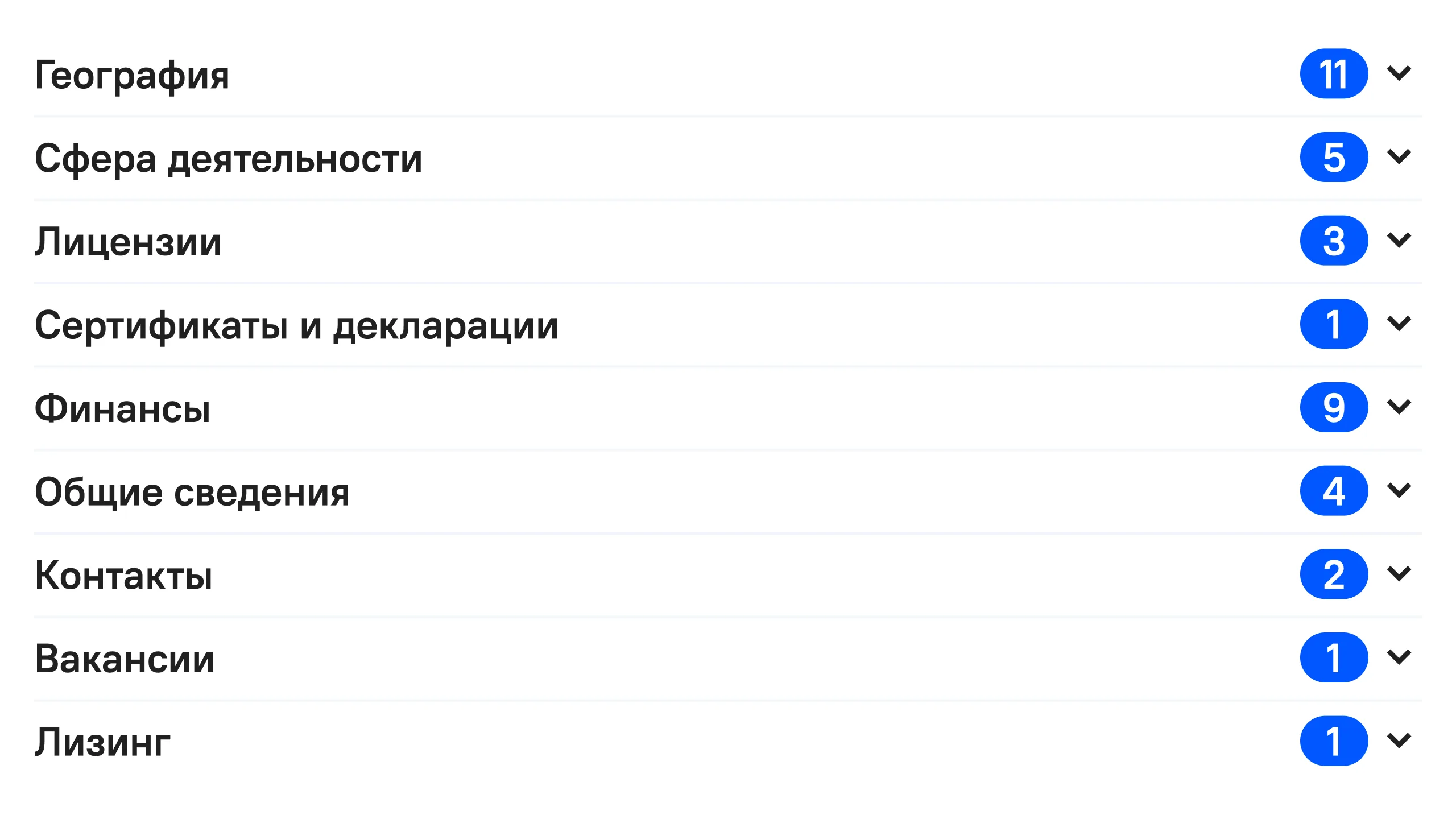 DataNewton: Фильтры для подбора компаний по критериям